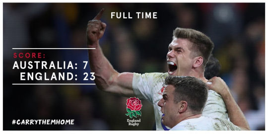Wallabies England Cook Cup win Summer 2016